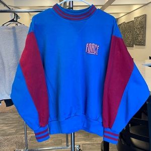 Vintage 1990s Rare NIKE Air Force Pullover sweatshirt